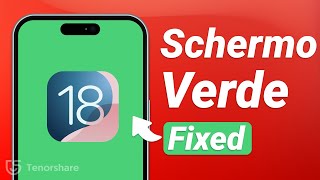 Schermo Verde delliPhone Dopo Laggiornamento a iOS 18 Risolto [upl. by Llenyar794]