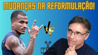 MUDANÇAS NO PROCESSO DE REFORMULAÇÃO DO ELENCO DO SANTOS  CORTE [upl. by Aluk123]