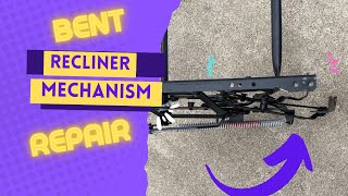 How to Repair a Bent Recliner Mechanism [upl. by Marlon584]