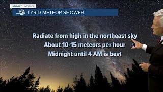 Lyrid meteor shower What it is and when to see it [upl. by Fitton]