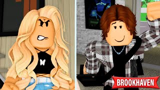 MY BULLY BECAME MY STEPBROTHER ROBLOX MOVIE CoxoSparkle2 [upl. by Silverman]