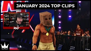 January 2024 Top Twitch Clips [upl. by Ecidnarb]