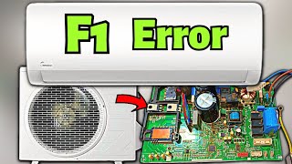 How to Fix F1 Error Code In Mini Split Ac  Troubleshooting Guide [upl. by Amikehs]