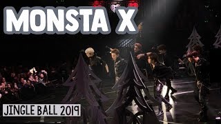 113018 Monsta X at the KIIS FM Jingle Ball at The Forum FANCAM [upl. by Saidee]