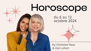 Horoscope du 6 au 12 octobre 🥨 par Christine Haas [upl. by Cazzie]