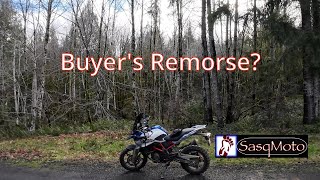 BMW G310GS 1 year review  Buyers Remorse or MustBuy [upl. by Helsell]