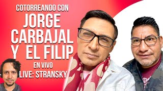 DE PRODUCTORA 69 JORGE CARBAJAL y EL FILIP en confianza con Arturo Stransky [upl. by Bram]