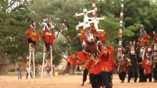 SIT Mali Pays Dogon Mask Dance [upl. by Olnee]