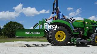 iMatch™ Quick Hitch Attachments  John Deere 3 Series Compact Utility Tractors [upl. by Nolasba]