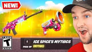 Fortnites NEW MYTHIC Ice Spice Update [upl. by Dranrev]