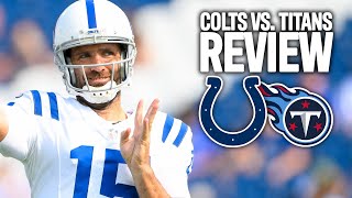 Colts vs Titans Week 6 Game Review  PFF [upl. by Anikal857]