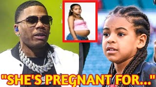 quotBLUE IVY IS PREGNANT FORquot NELLY EXPOSED TRUTH ABOUT BLUE IVY PREGNANCY WHOS RESPONSIBLEsee more 🥺 [upl. by Ebag]