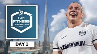 Dubai Fitness Championship 2023  DAY 1 [upl. by Ynattir]