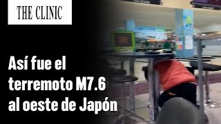 Videos del terremoto 76 que sacudió a Japón este 1 de enero 2024 [upl. by Collin]