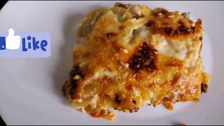 Gratin pomme de terre et courgette 😋😋👍👍 [upl. by Orlene]