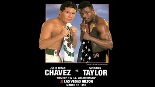 Julio César Chavez vs Meldrick Taylor marzo 17 de 1990 PELEA COMPLETA [upl. by Norrahc393]