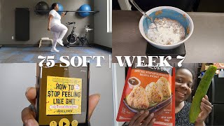 75 SOFT Week 7  30 Grow With Jo Workouts Dropping A Book amp Kimchi Cucumber Salad  TakiyahLouise [upl. by Garik872]