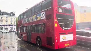 PALESTINE MESSAGE Two Buses at Dalston Junction 15624 [upl. by Granny]