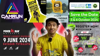 Apakah event LARIAN amp BERBASIKAL 2024 yang mesti anda sertai [upl. by Assen924]