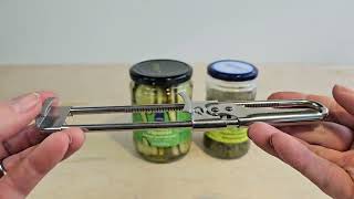 Can Opener Adjustable Stainless Steel NonSlip [upl. by Assilat760]