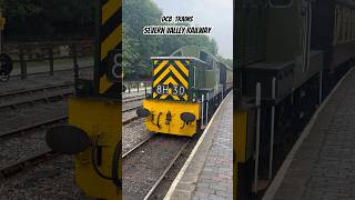 Class 14 D9551 on Severn Valley Railway railway dieseltrain train diesel heritage locomotive [upl. by Aseek]