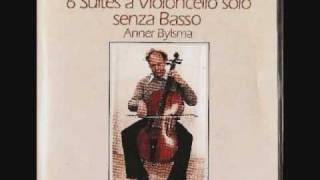 Anner Bylsma Bach Cello Suite 6 Allemande [upl. by Elaina653]