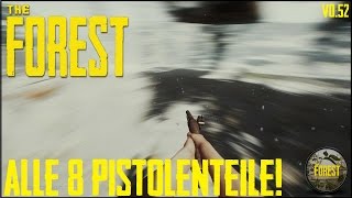 The Forest  Alle 8 Pistolenteile  v052 [upl. by Kliman406]