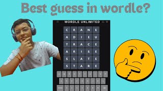 What is the BEST Wordle starter word [upl. by Akalam753]