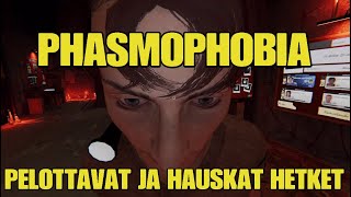 Phasmophobia Pelottavat ja hauskat hetket Mä en tiedä miten tää peli toimii xD [upl. by Paolina9]