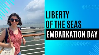 LIBERTY OF THE SEAS EMBARKATION DAY [upl. by Neetsirhc518]