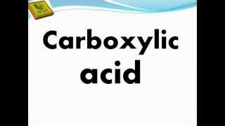 carboxylic acid part 1a [upl. by Hintze]