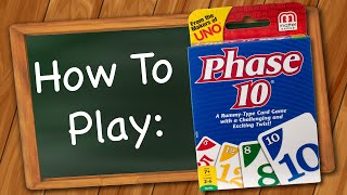 How to Play Phase 10 [upl. by Sanjay991]