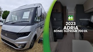 2023 Adria Sonic Supreme 700 DL [upl. by Dira]