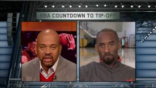 ESPN Kobe Bryant Conversation with Mike Wilbon  HD Interview [upl. by Ecnarf]