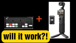 DJI osmo pocket 3 compatible video switcher for faster editing [upl. by Nniw]