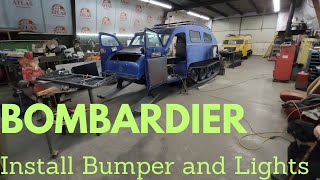 HOW TO REMOVE FLOOR FIND LEAK and INSTALL LIGHTS  BOMBARDIER [upl. by Ahsikan]