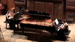 Shostakovich Concertino for two pianos op 94 [upl. by Cymbre]