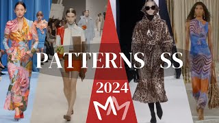 Fashion Patterns and Prints Trends for Spring Summer 2024 [upl. by Orion173]