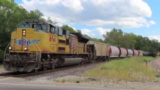 Union Pacific MPECL Near Peoria IL  Sep 6 2024 [upl. by Llebyram]