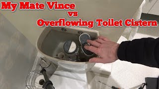 Trying to Fix an Overflowing Toilet Cistern [upl. by Emelyne]