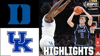 Duke Blue Devils vs Kentucky Wildcats  Full Game Highlights  ESPN College Basketball [upl. by Amerd]