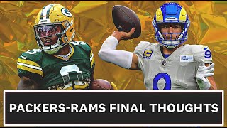 PackersRams Final Thoughts [upl. by Ennaisoj712]