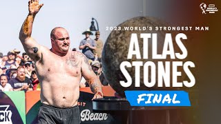 ATLAS STONES FINAL  2023 Worlds Strongest Man [upl. by Ahel]