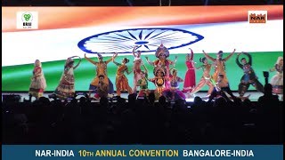 Cultural Dance Performance at 10th NARINDIA Annual Convention 2018 [upl. by Boru]