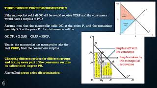 Degrees of Price Discrimination  Third degree  Second degree and First degree PD [upl. by Nhepets]