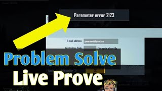Parameter Error Fixed 100 Work BGMI Parameter Error Kaise Fix Kare How To Solve parameter error [upl. by Broome]