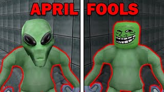 Roblox Area 51 APRIL FOOLS UPDATE 💀 [upl. by Oidivo]