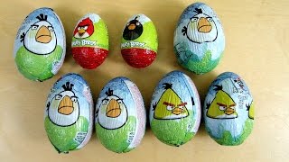 Angry Birds Surprise Chocolate Eggs [upl. by Calida]