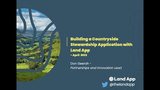 Building a Countryside Stewardship Application with Land App [upl. by Ayenet]