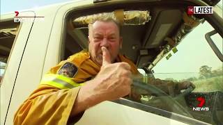 Australian firefighters message to PM Scott Morrison [upl. by Eener]